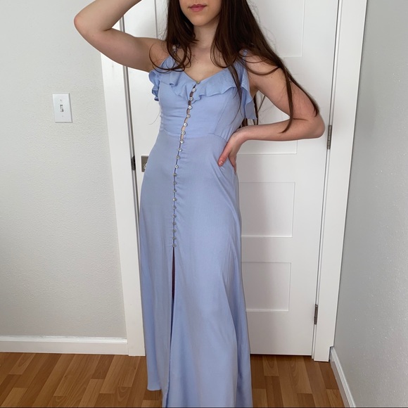 Midi slit dress